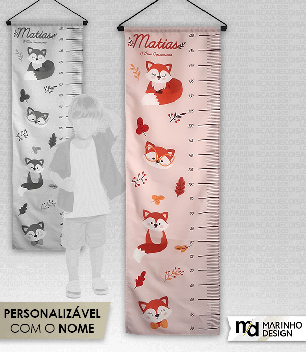Loja Marinho Design - Régua Crescimento